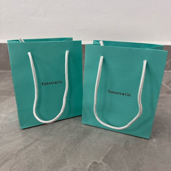 Tiffany & Co. Handbags - NWOT Tiffany & Co Small Paper Jewelry Gift Wrapping Bags Bundle